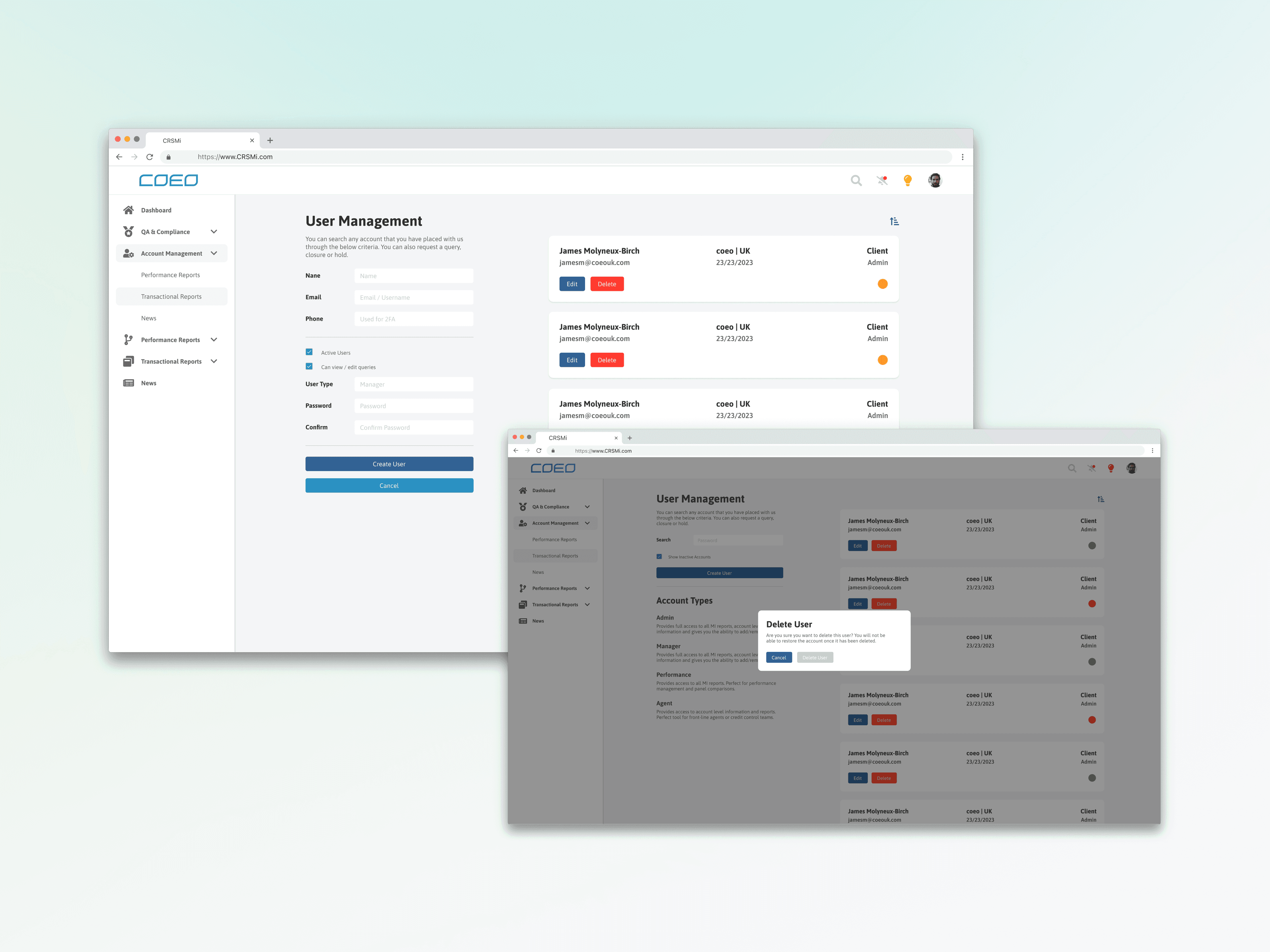CRSMI redesign – 2