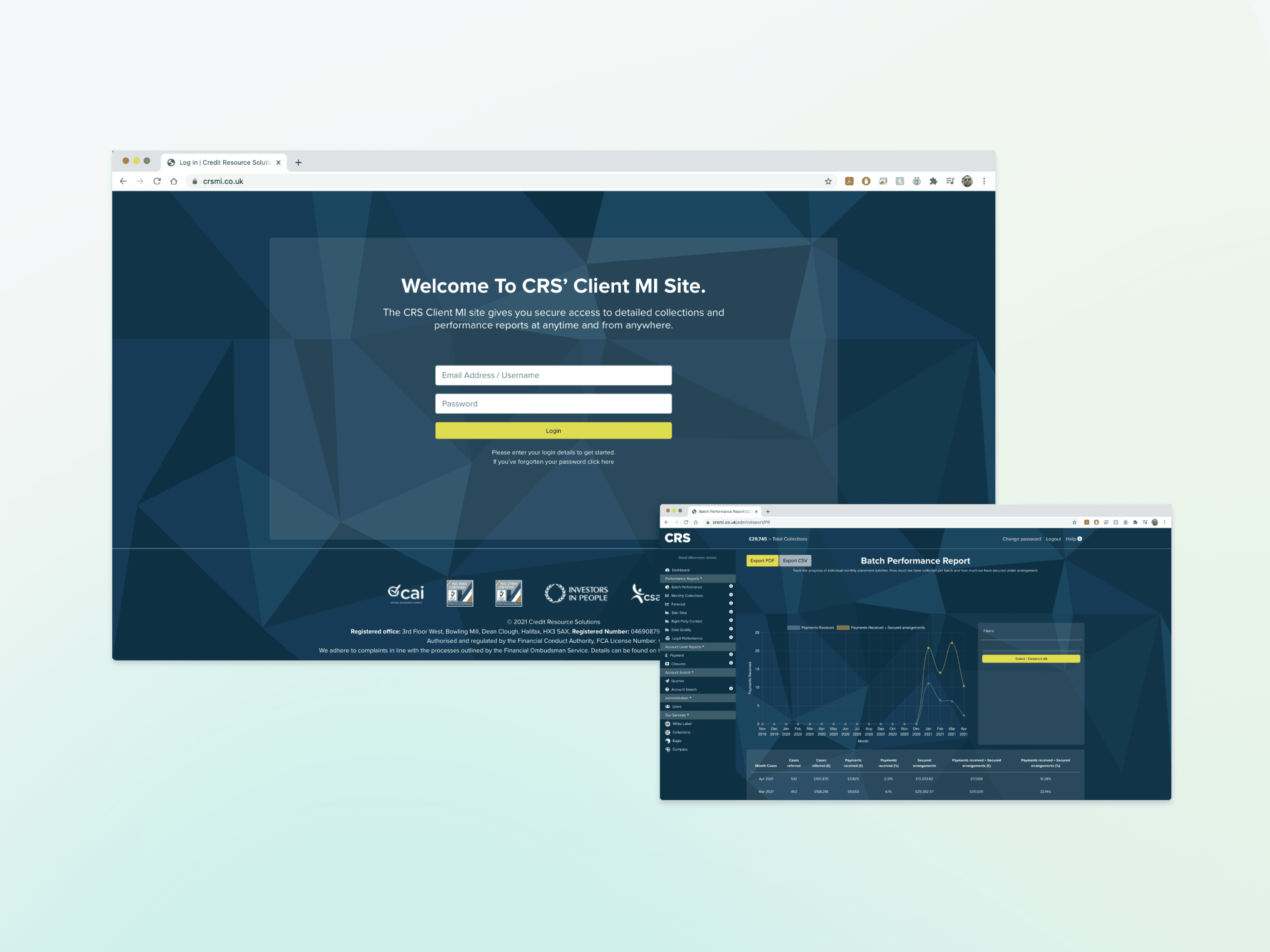 CRSMI login