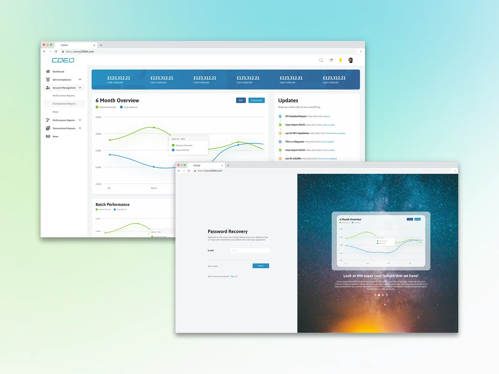 Redesigning A Client Management Portal
